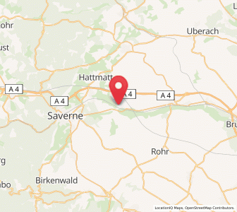 Map of Dettwiller, Grand Est