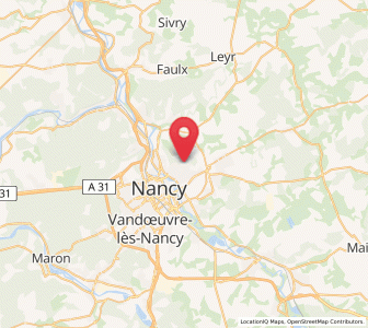 Map of Dommartemont, Grand Est