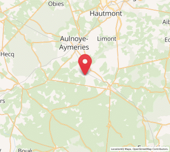 Map of Dompierre-sur-Helpe, Hauts-de-France