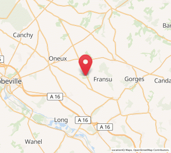 Map of Domqueur, Hauts-de-France
