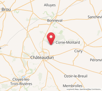 Map of Donnemain-Saint-Mamès, Centre