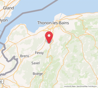 Map of Draillant, Auvergne-Rhône-Alpes