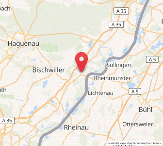 Map of Drusenheim, Grand Est
