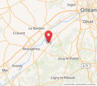 Map of Dry, Centre