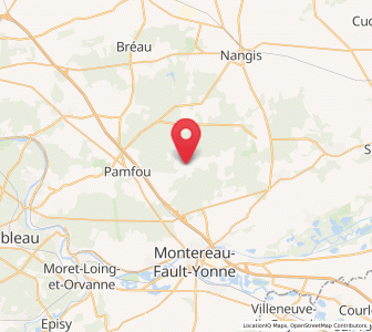 Map of Échouboulains, Île-de-France
