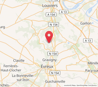 Map of Émalleville, Normandy