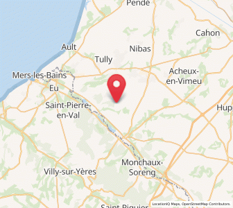 Map of Embreville, Hauts-de-France