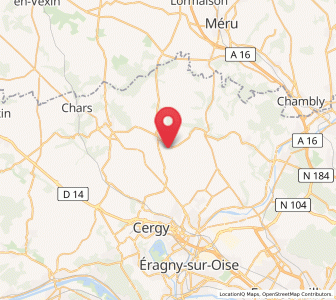 Map of Épiais-Rhus, Île-de-France