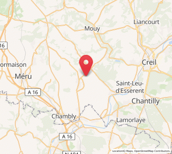 Map of Ercuis, Hauts-de-France