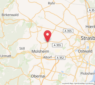 Map of Ergersheim, Grand Est