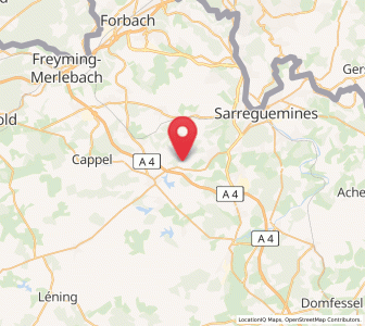 Map of Ernestviller, Grand Est