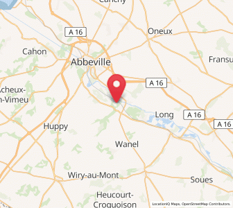 Map of Érondelle, Hauts-de-France