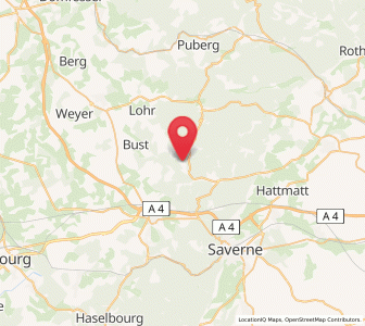 Map of Eschbourg, Grand Est