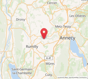 Map of Étercy, Auvergne-Rhône-Alpes