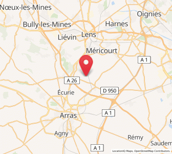 Map of Farbus, Hauts-de-France