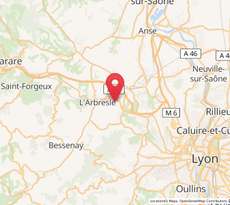 Map of Fleurieux-sur-l'Arbresle, Auvergne-Rhône-Alpes
