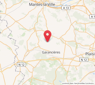 Map of Flexanville, Île-de-France
