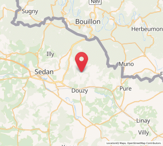 Map of Francheval, Grand Est