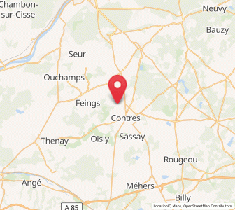 Map of Fresnes, Centre