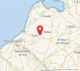 Map of Friville-Escarbotin, Hauts-de-France