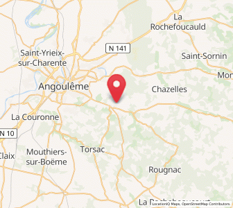 Map of Garat, Nouvelle-Aquitaine