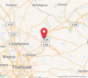 Map of Garidech, Occitanie