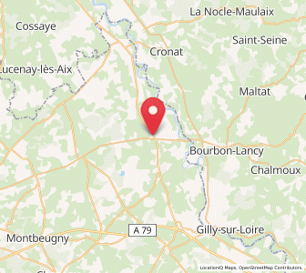 Map of Garnat-sur-Engièvre, Auvergne-Rhône-Alpes