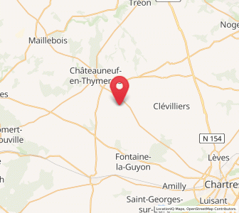 Map of Gâtelles, Centre