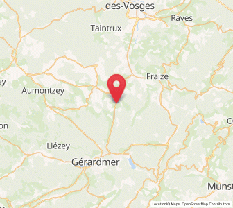 Map of Gerbépal, Grand Est