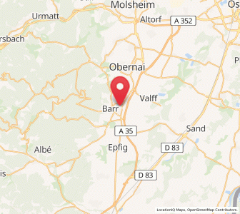 Map of Gertwiller, Grand Est