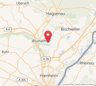 Map of Geudertheim, Grand Est