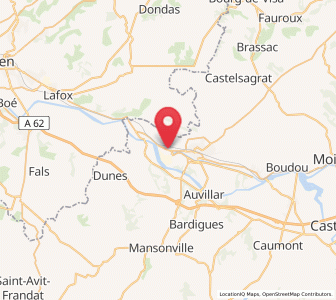 Map of Golfech, Occitanie