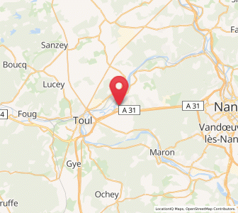 Map of Gondreville, Grand Est