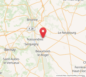 Map of Goupil-Othon, Normandy