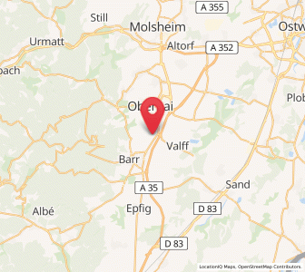 Map of Goxwiller, Grand Est