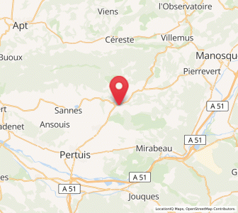 Map of Grambois, Provence-Alpes-Côte d'Azur