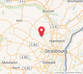 Map of Griesheim-sur-Souffel, Grand Est