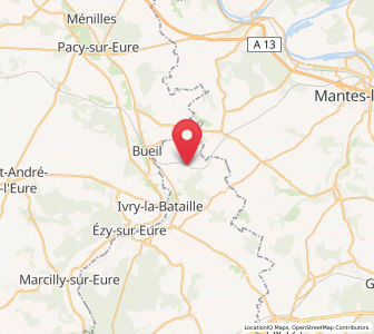 Map of Guainville, Centre