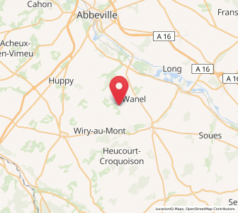 Map of Hallencourt, Hauts-de-France