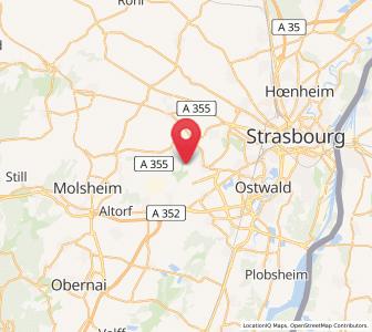 Map of Hangenbieten, Grand Est