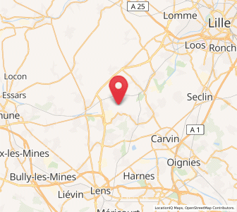 Map of Hantay, Hauts-de-France