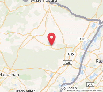 Map of Hatten, Grand Est