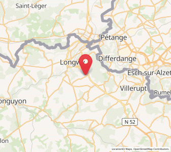 Map of Haucourt, Grand Est
