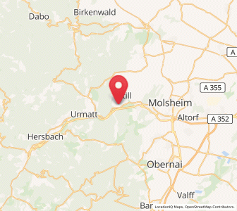 Map of Heiligenberg, Grand Est