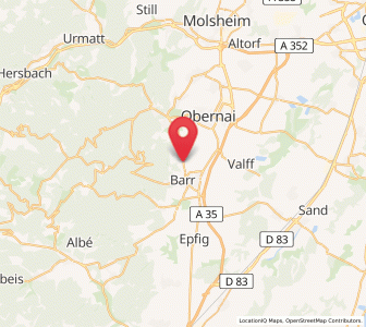 Map of Heiligenstein, Grand Est