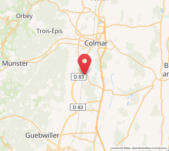 Map of Herrlisheim-près-Colmar, Grand Est