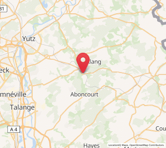Map of Hombourg, Grand Est