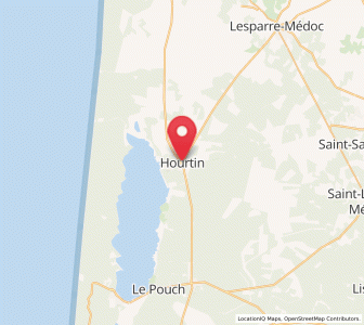 Map of Hourtin, Nouvelle-Aquitaine