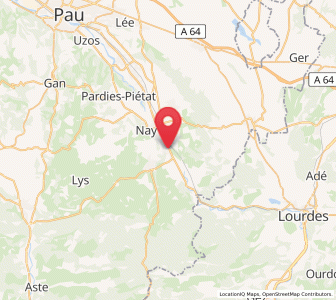 Map of Igon, Nouvelle-Aquitaine