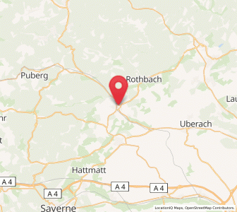 Map of Ingweiler, Grand Est